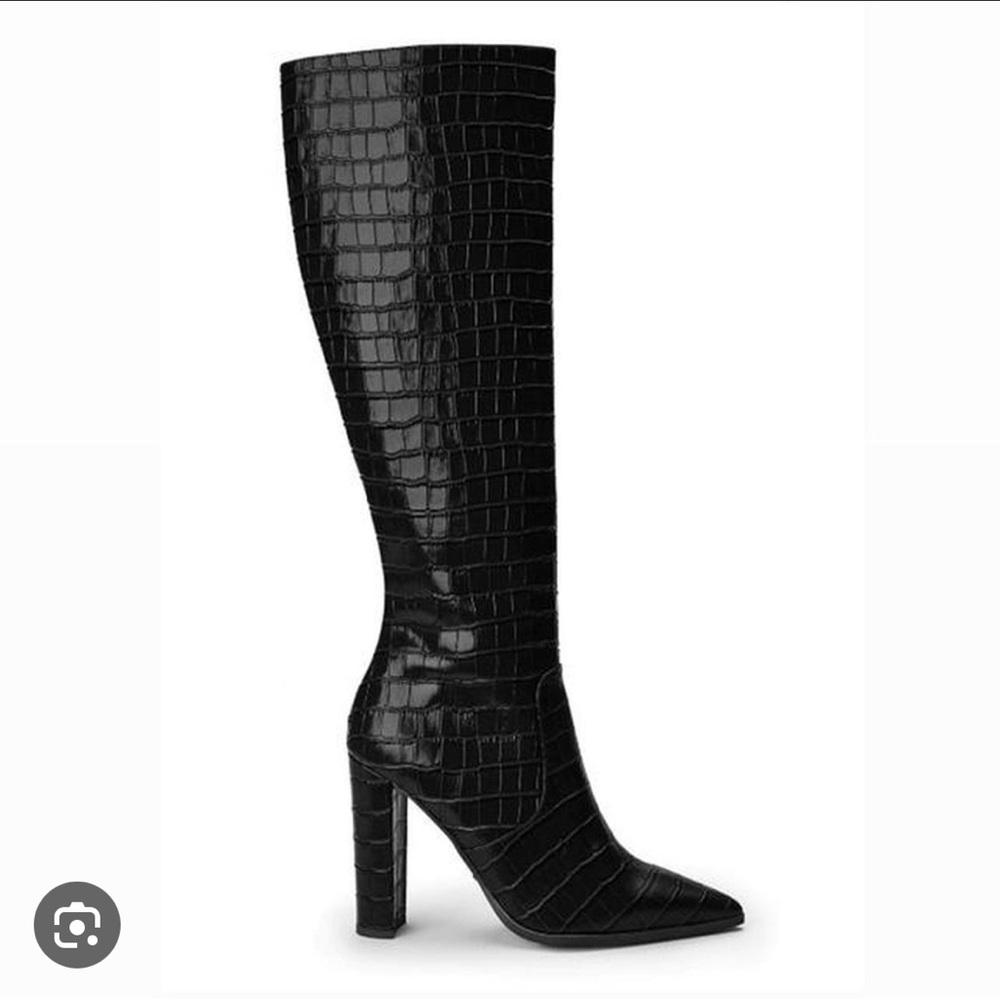 Tony Bianco Lucille Black Heeled Boots